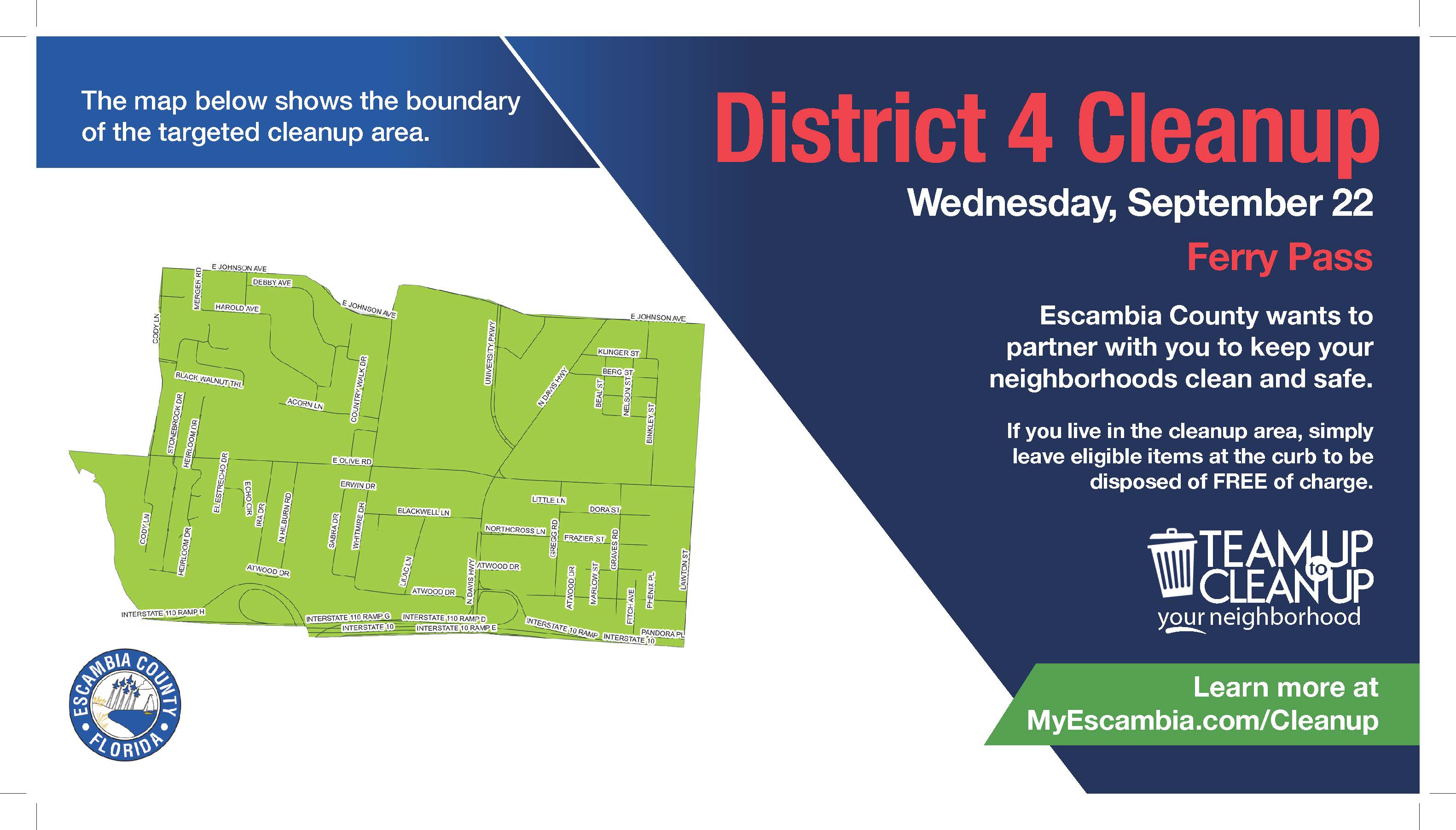 District 4 Neighborhood Cleanup