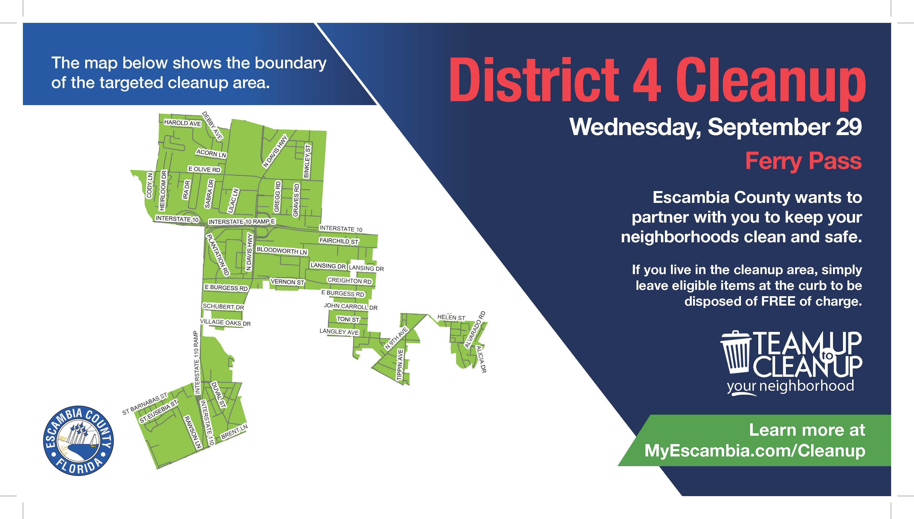 District 4 Neighborhood Cleanup