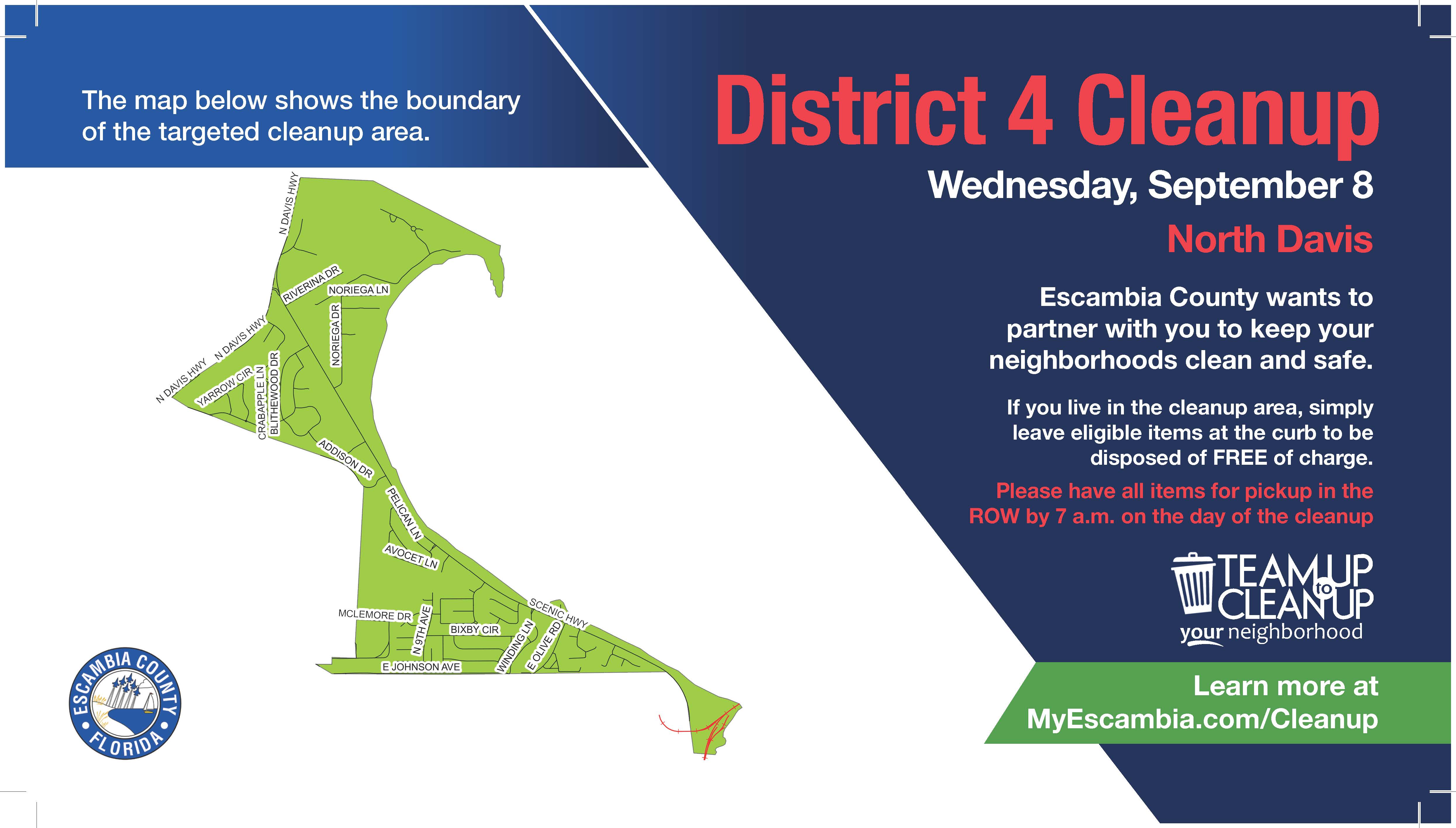 North Davis District 4 Neighborhood Cleanup