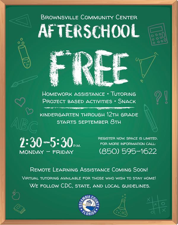 Play, Learn, Grow After School Flyer 2020