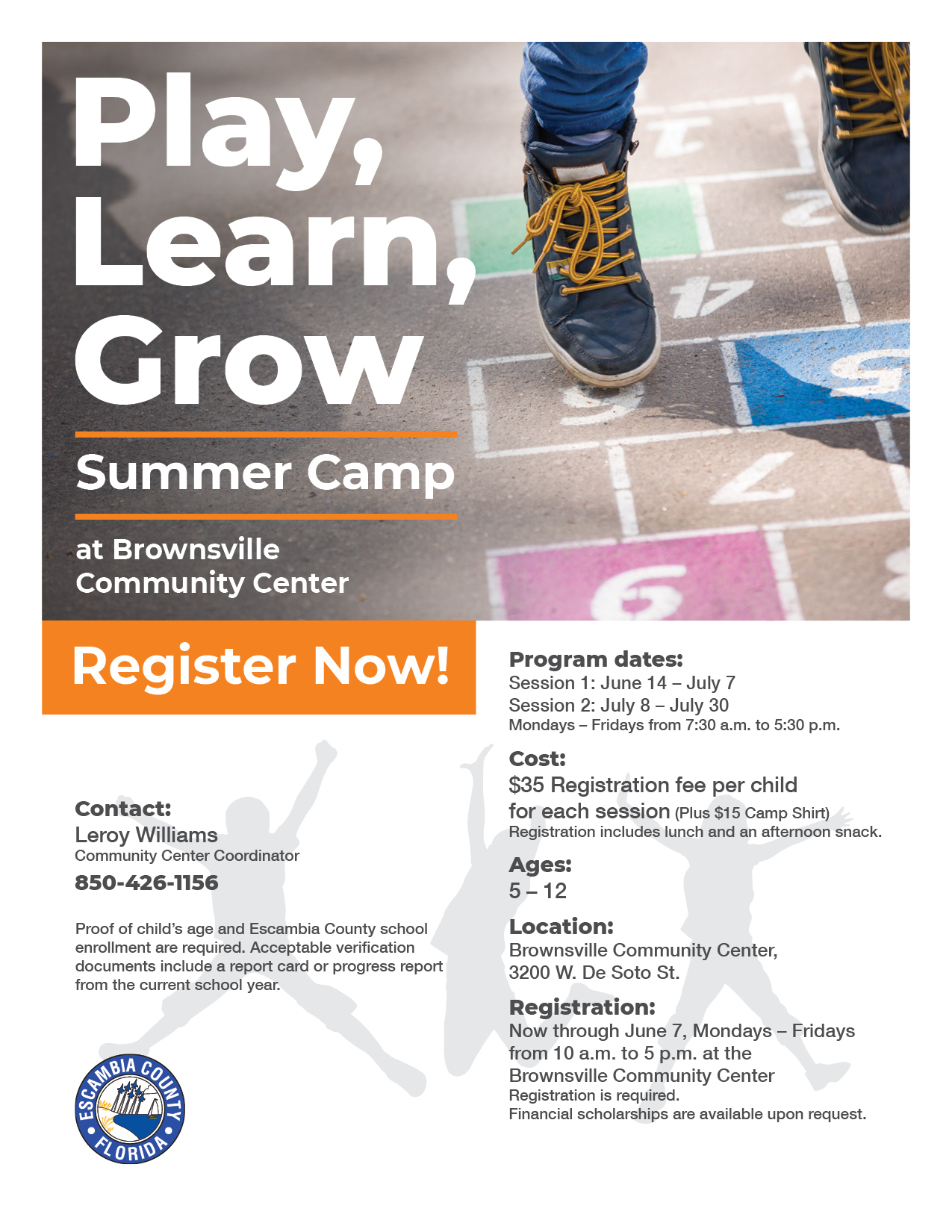 NHS_FLYER_Summer Camp Brownsville