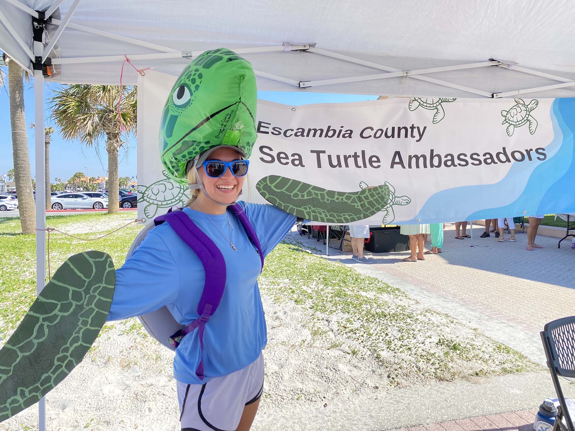 Natural Resources Management Sea Turtle Ambassadors event