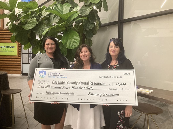 Escambia County Natural Resources Receives $10,450 Award Escambia County Natural Resources Receives $10,450 Award