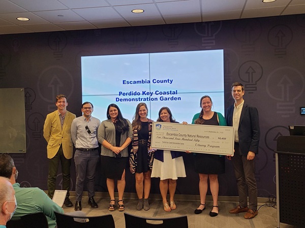 Escambia County Natural Resources Receives $10,450 Award Escambia County Natural Resources Receives $10,450 Award