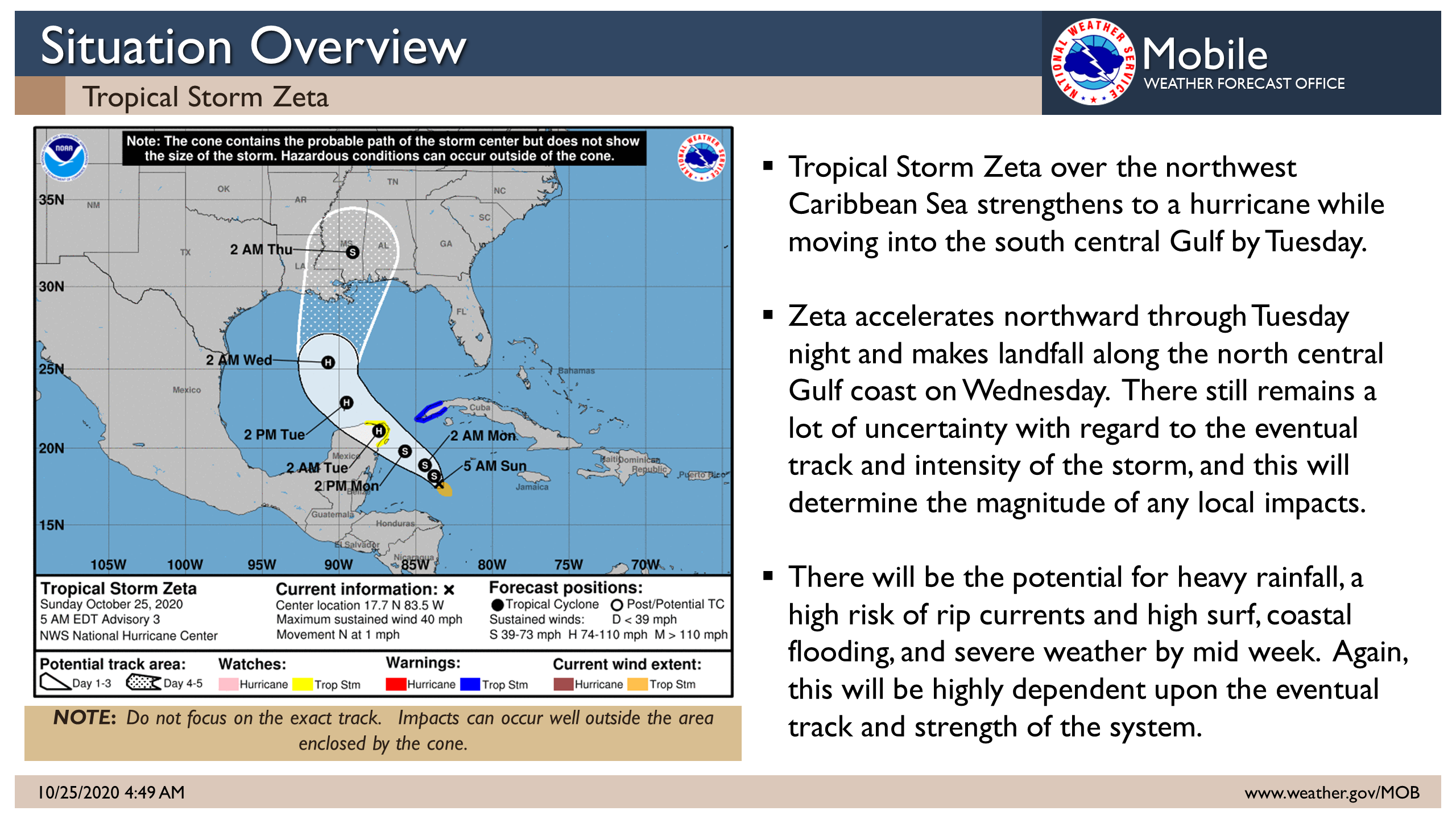 NWS Mobile graphic102520
