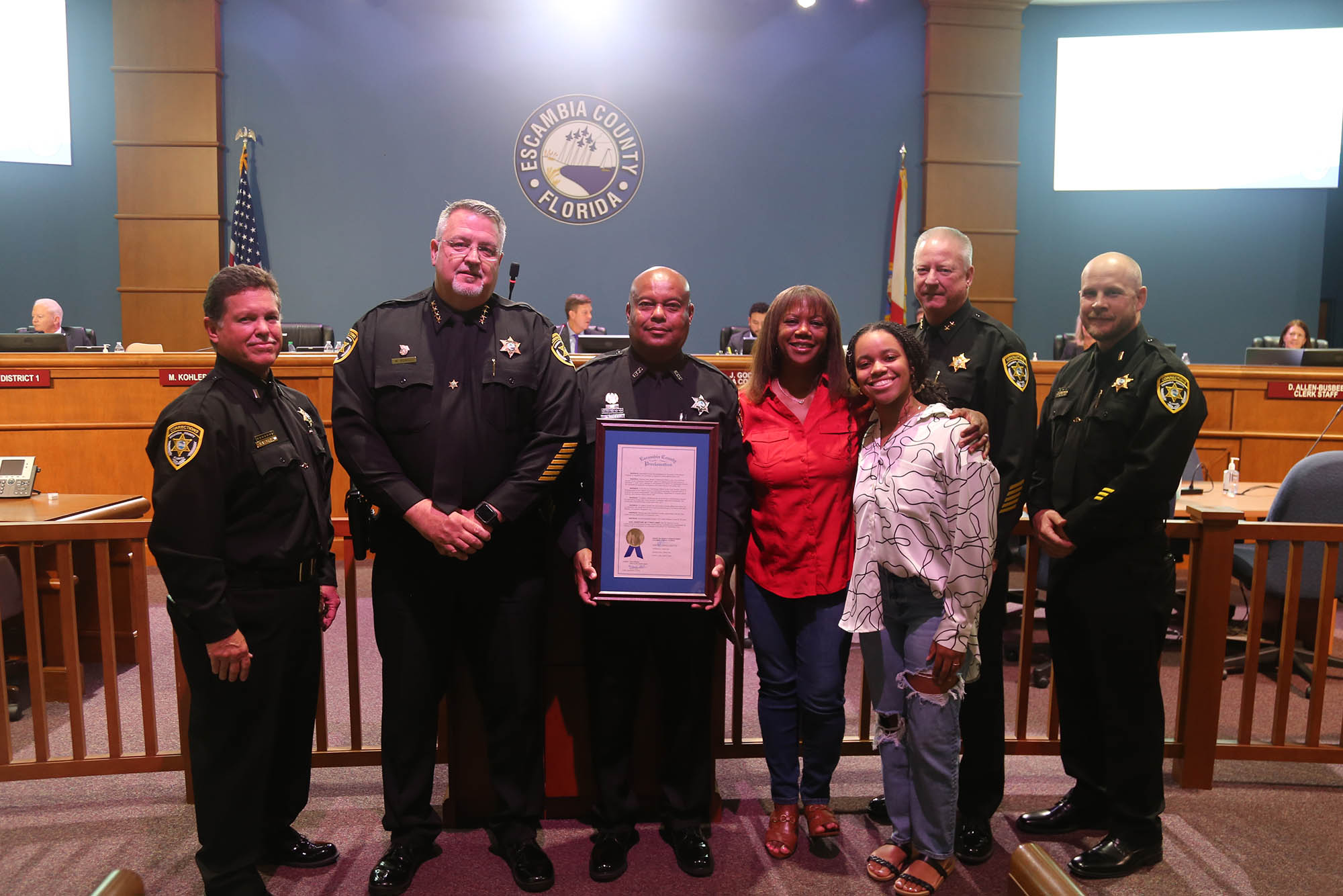 Officer Rodney Pratt September EOTM Proclamation