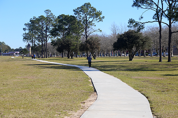 Walking path