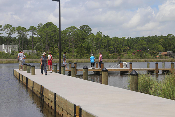 Perdido Bay Boat Launch ribbon cutting