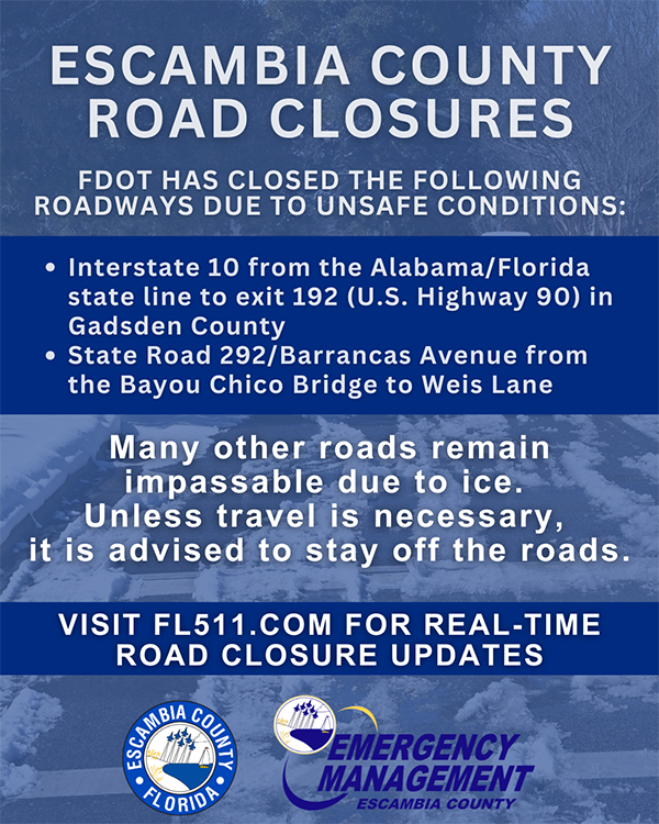 Road Closure Update