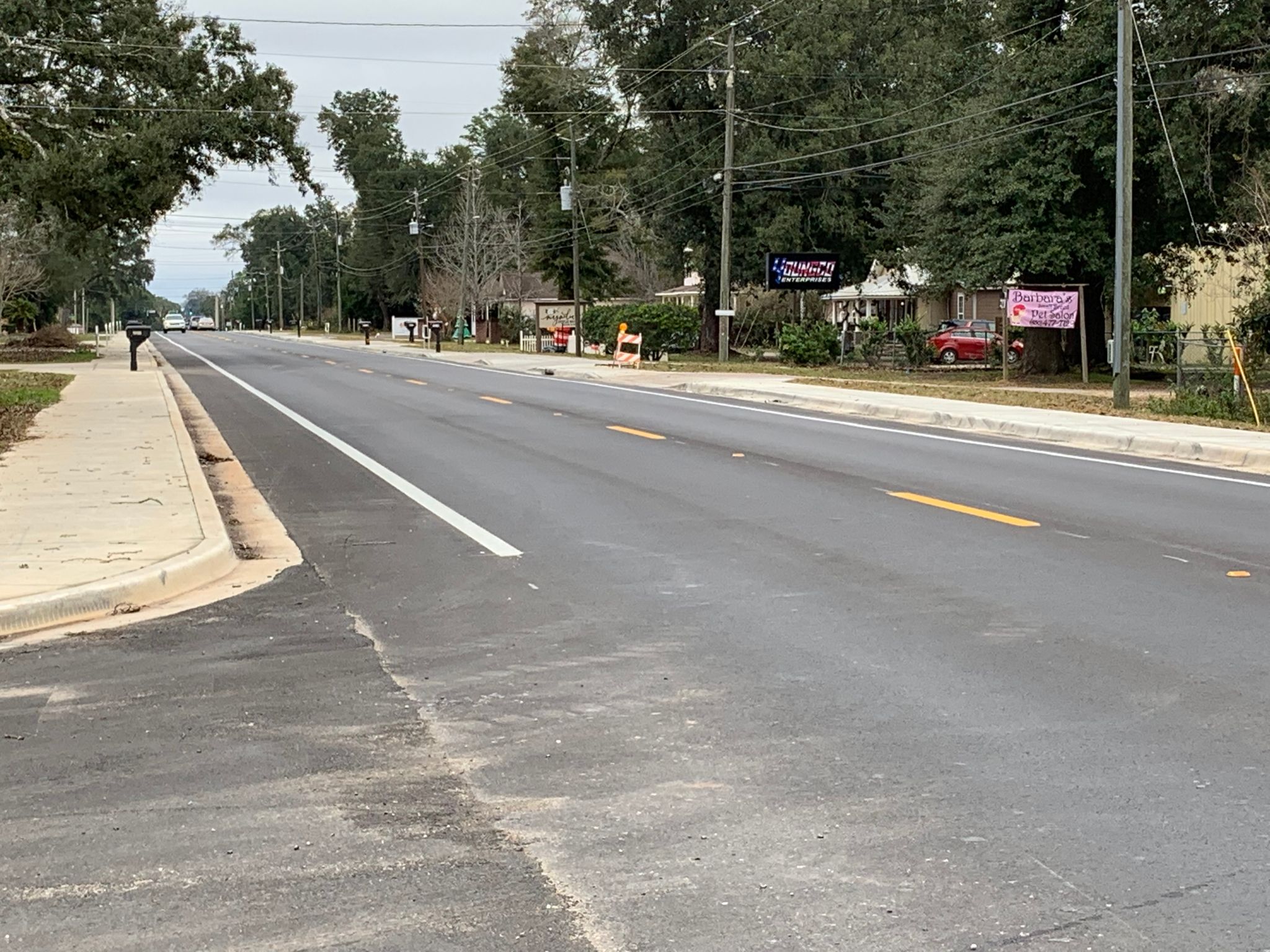 The Chemstrand Road Pedestrian Improvement Project pictures