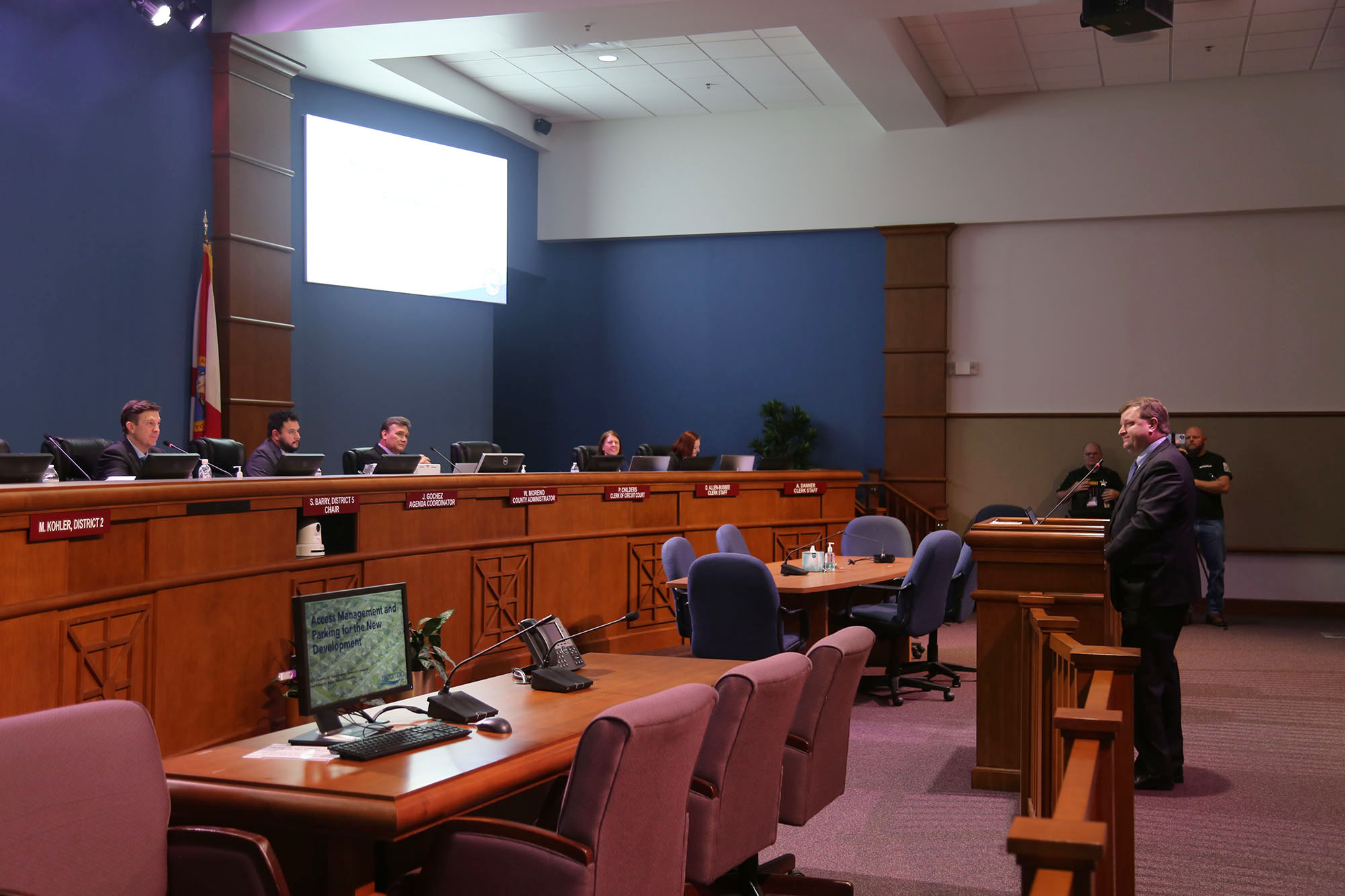 Robert Bender Speaks at the Feb. 8 BCC Meeting