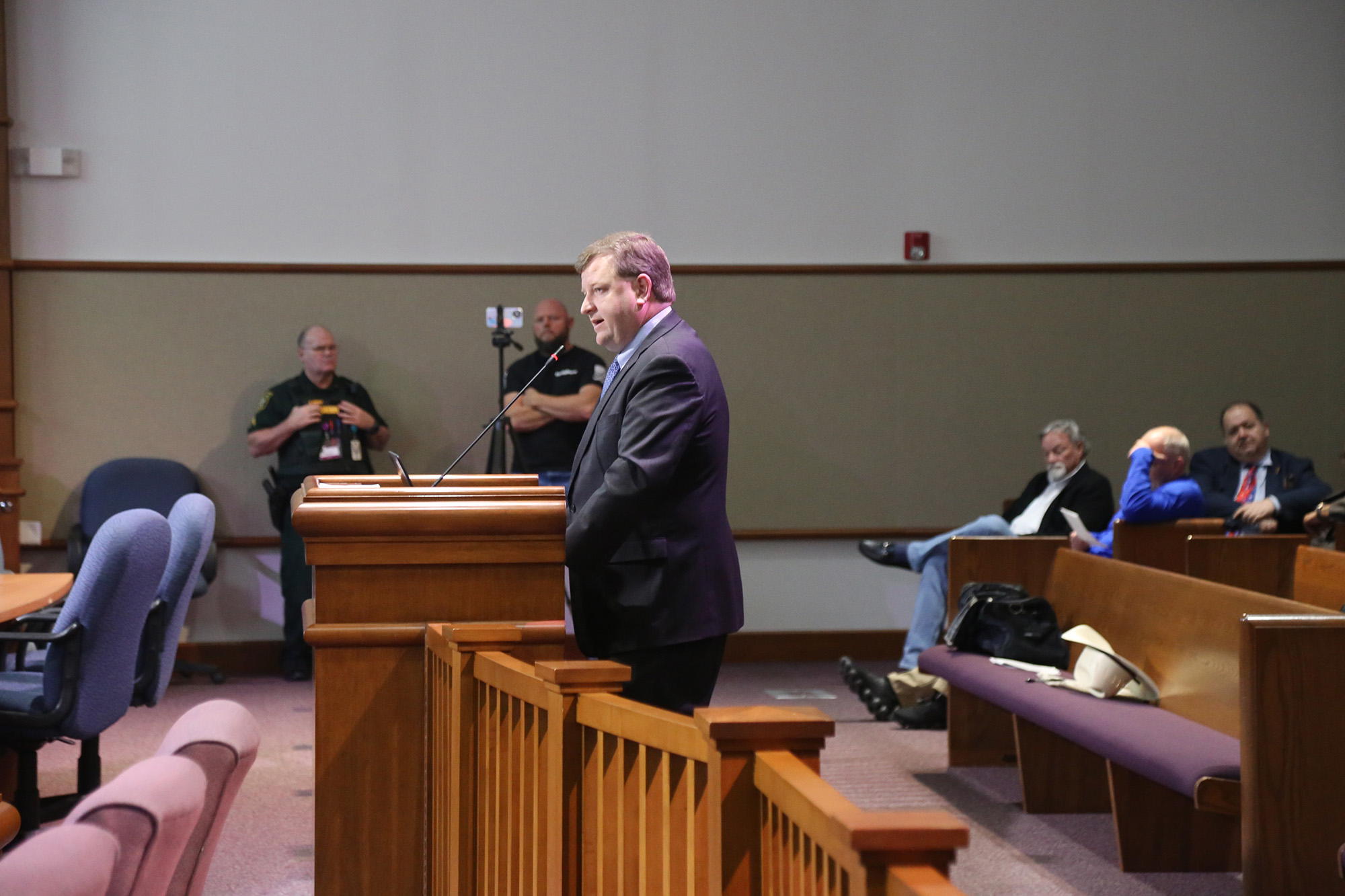 Robert Bender Speaks at the Feb. 8 BCC Meeting