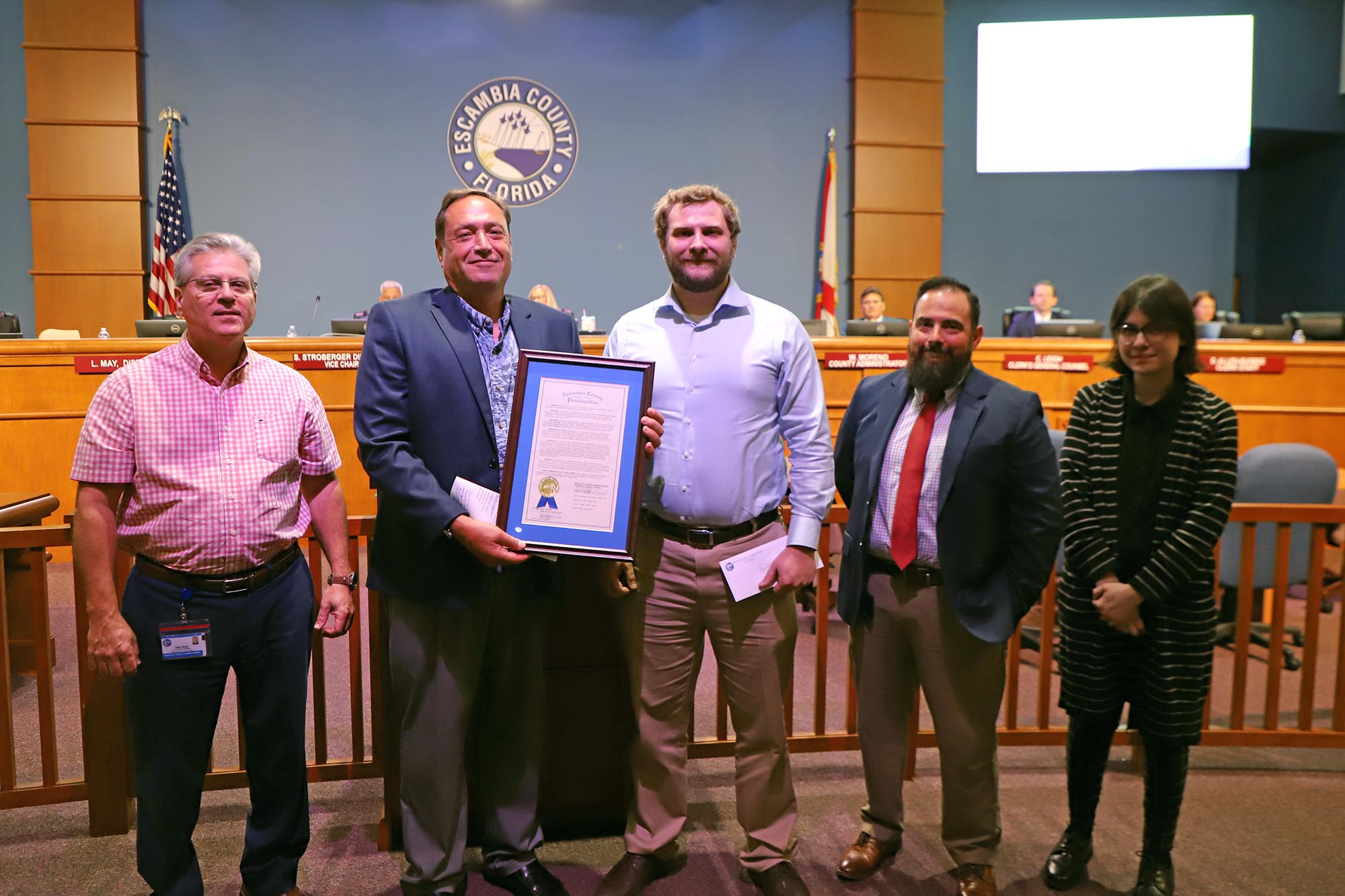 Robert Carlin August Employee of the Month Proclamation