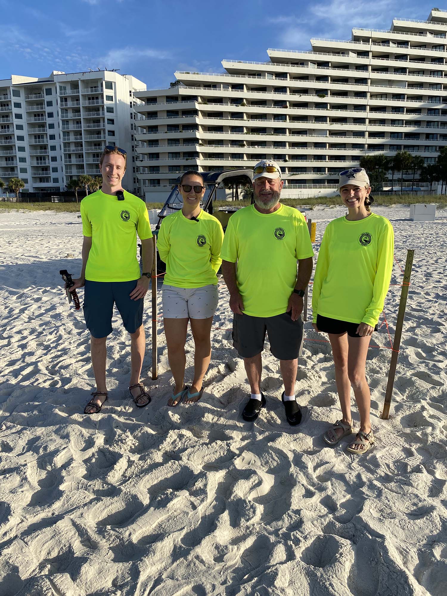 Sea Turtle Volunteers find Perdido Key's first nest of the season