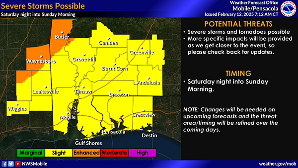 severe weather map