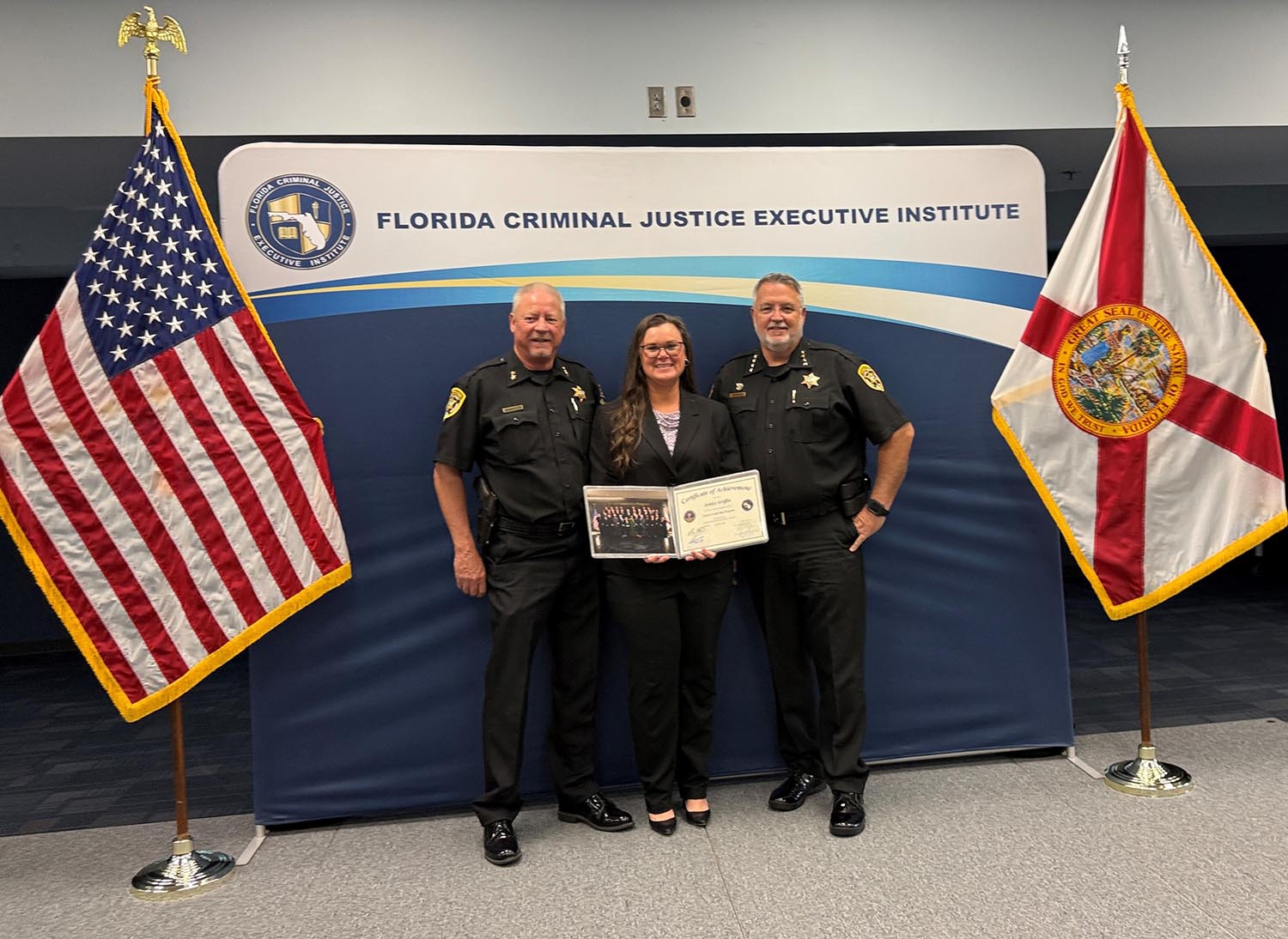 Lt. Ashley Griffin Graduates from the Florida Criminal Justice Institute Senior Leadership Program