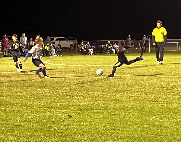 Youth soccer game