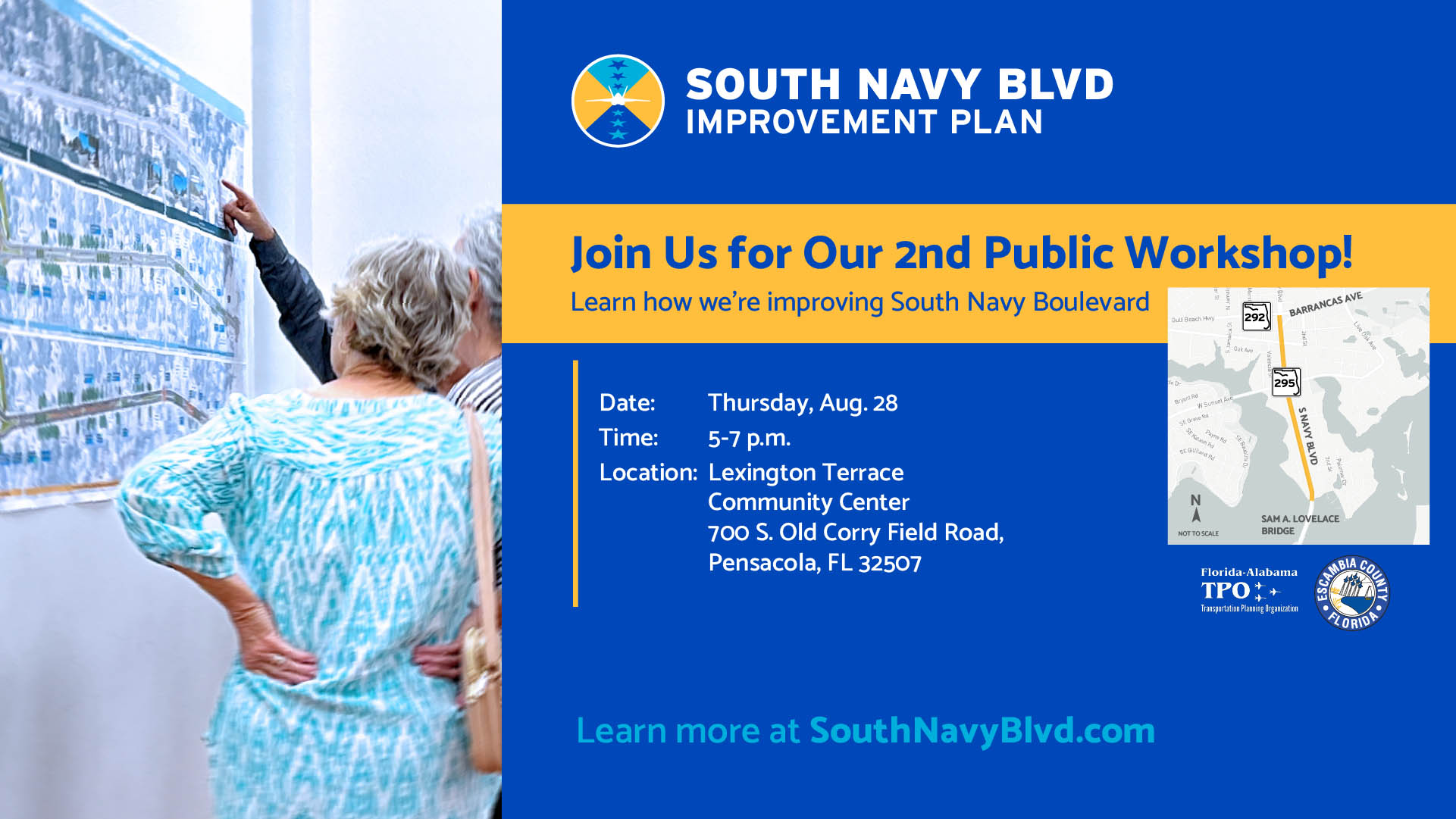South Navy Boulevard Second Public Workshop South Navy Boulevard Second Public Workshop