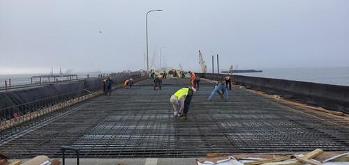 span 23 full deck pour span 23 full deck pour