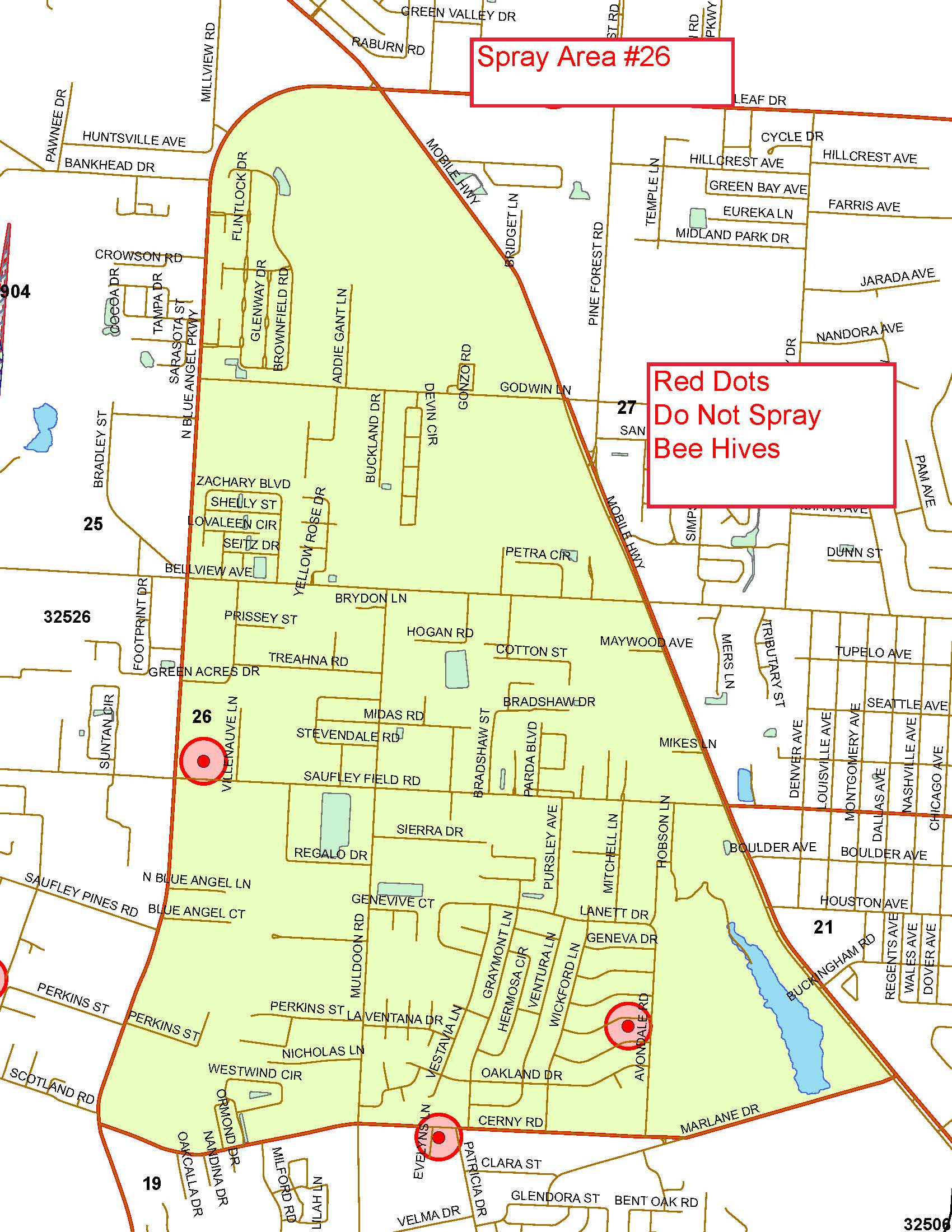 Spray Area 26