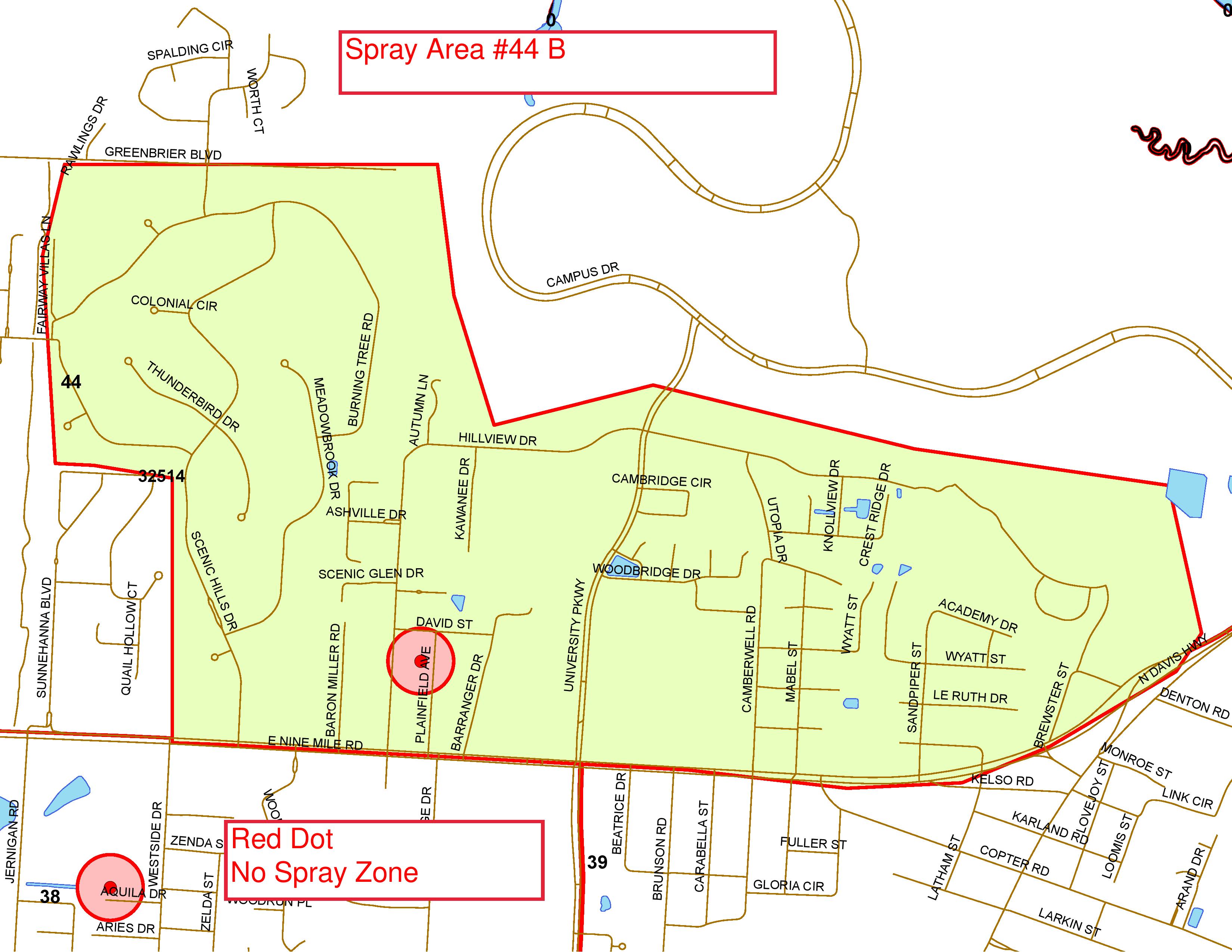 spray area 44_B Map