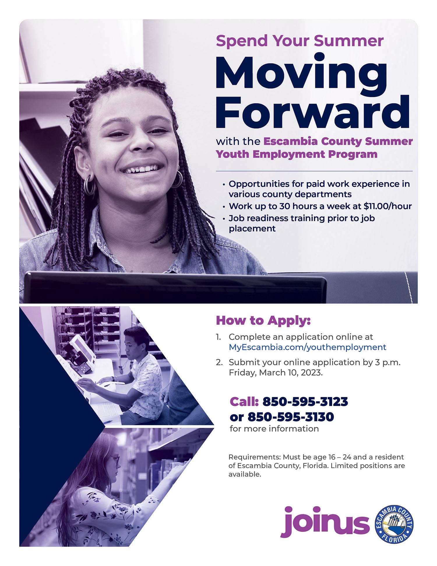 Summer Youth Employment Flyer