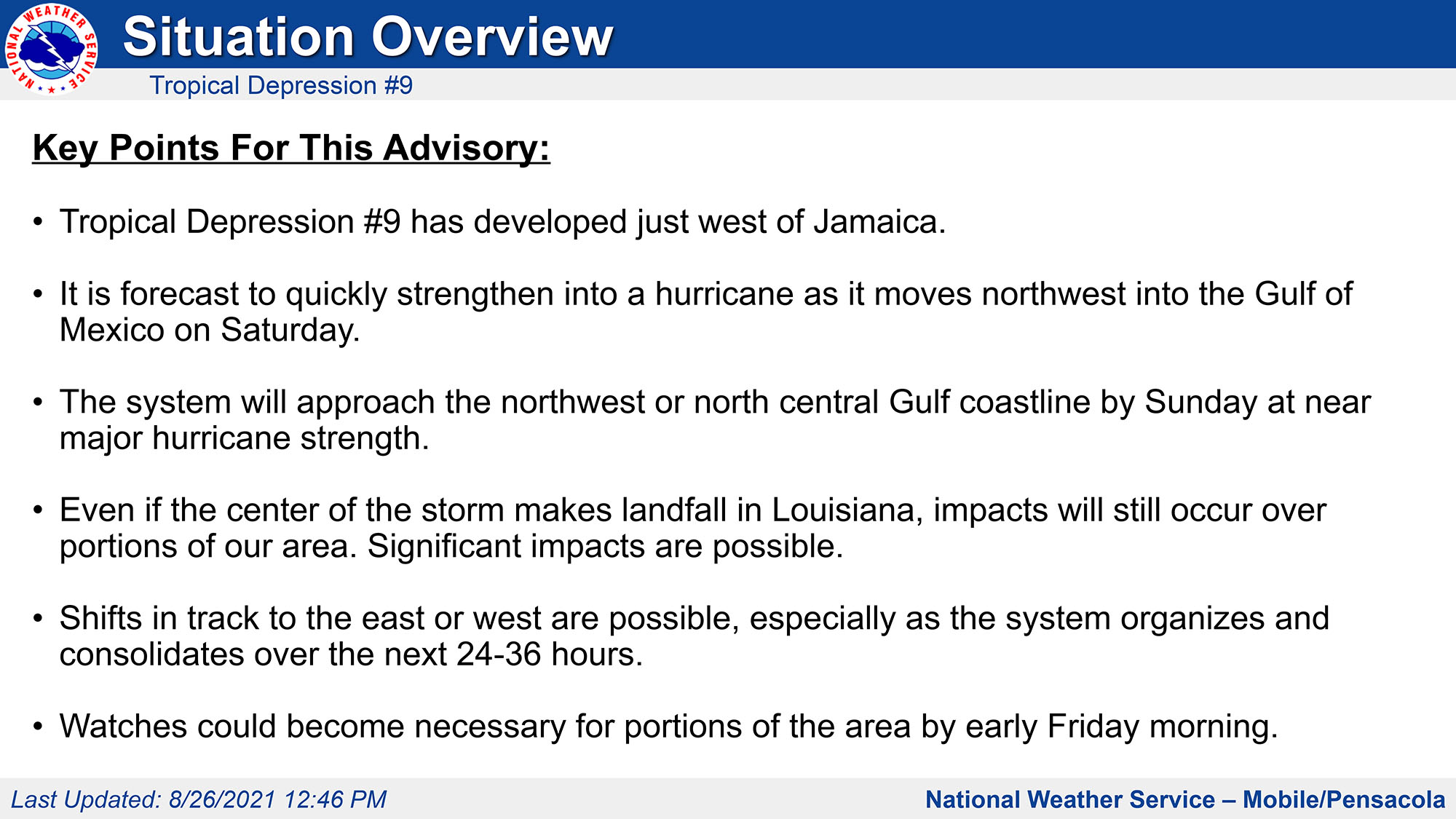 TD 9 Briefing Packet 