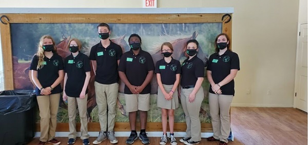 The Escambia County 4-H poultry judging teams members at the 2021 state 4-H contest The Escambia County 4-H poultry judging teams members at the 2021 state 4-H contest