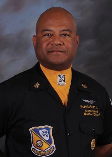Chief Core's official picture from the U.S. Navy Blue Angels