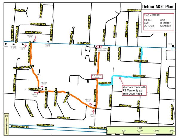 Tippin Ave detour_May 15 2020 Tippin Ave detour_May 15 2020