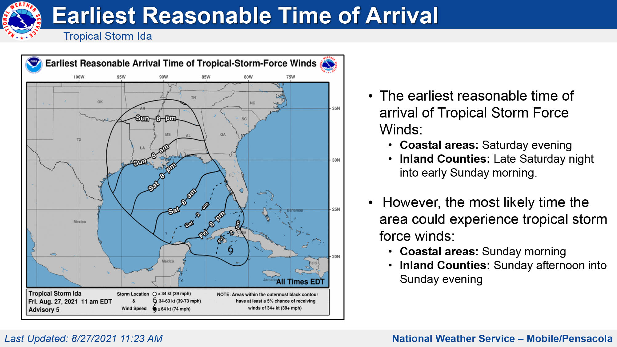 TS Ida Briefing Packet Fri 11am-7