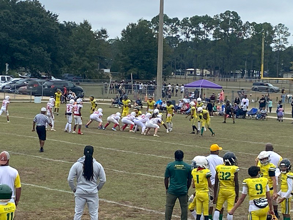 Youth football game
