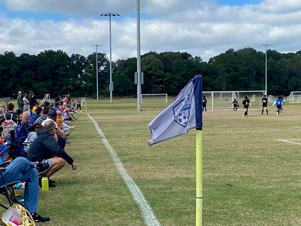 Youth soccer game