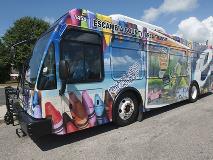 ECAT Bus with Youth Art