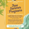 Summer Programs Flyer 