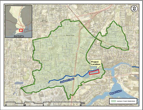 Jackson Lakes Project Location Map Map of Jackson Lakes Project Location