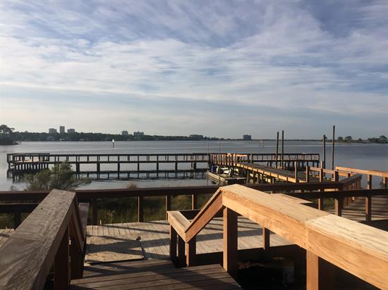 Photo of Innerarity Point Park Dock Facing the Water Photo of Innerarity Point Park Dock Facing the Water