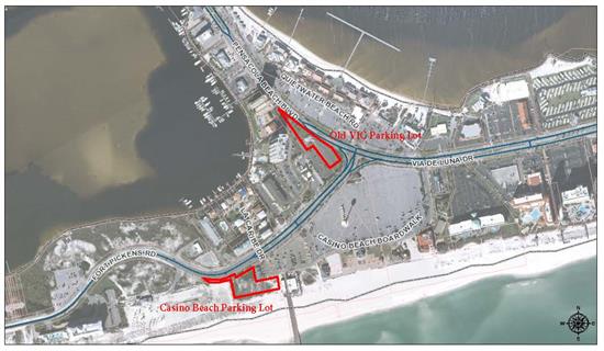 New Pensacola Beach Parking Areas New Pensacola Beach Parking Areas