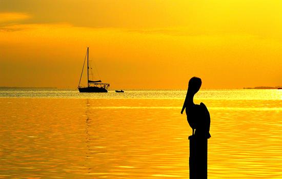 Sunset on Quietwater Beach 