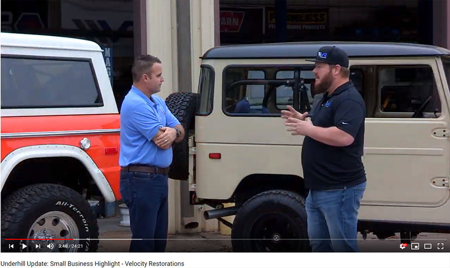 Velocity Restorations Video Screen Shot