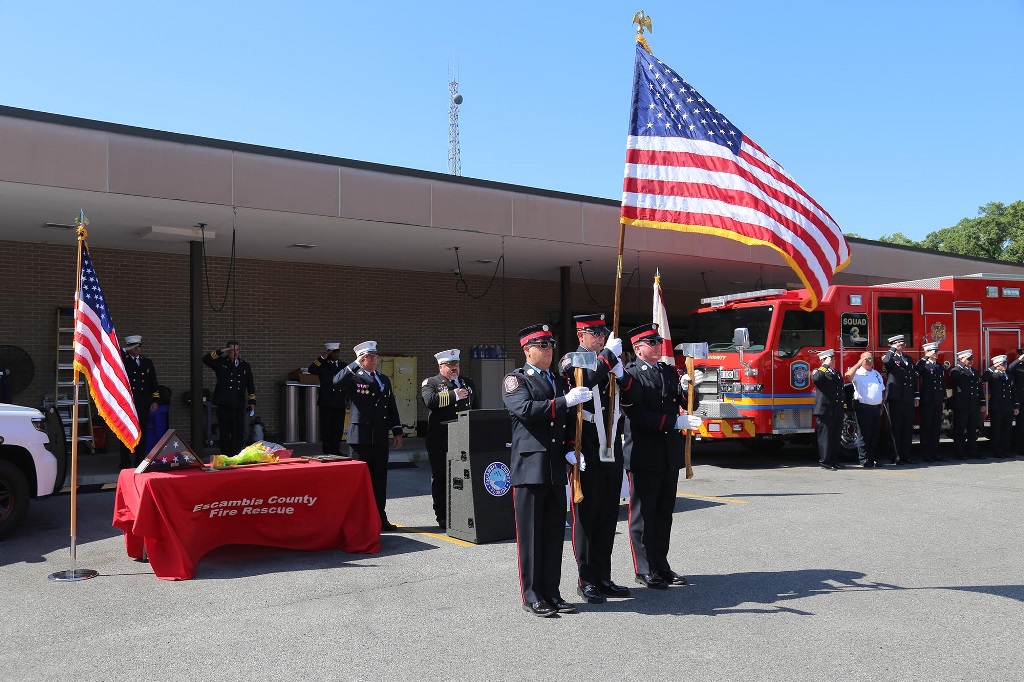 Lt. Van Matre Retirement Ceremony