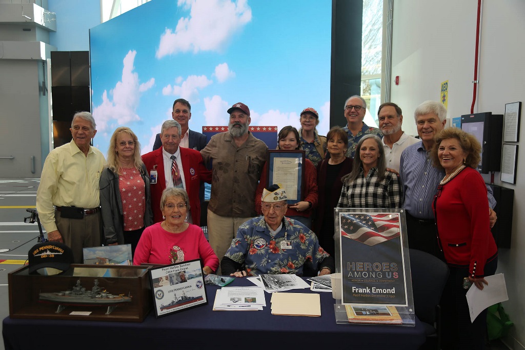 Commissioner Kohler During NAS Pensacola Pearl Harbor Event