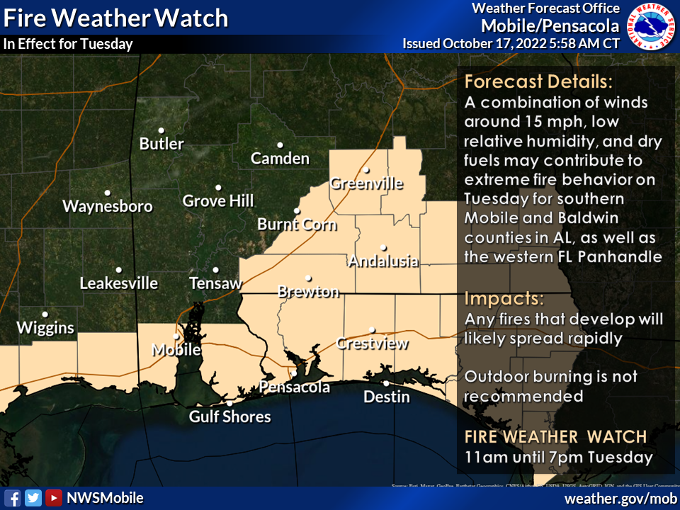 Fire Weather Watch