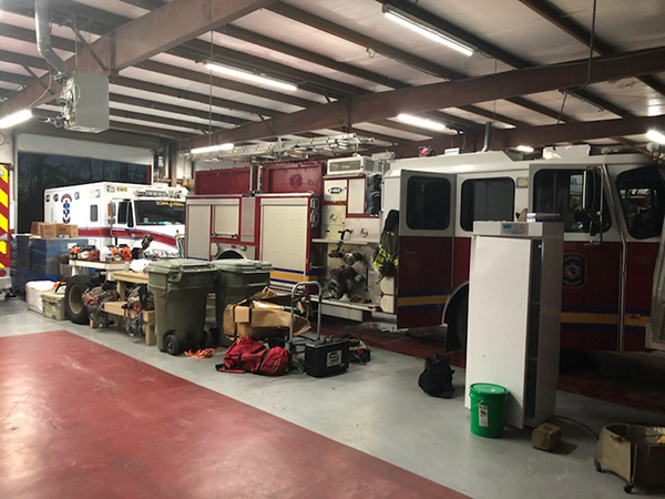 ECFR Michael 1 Strike teams from Escambia County Public Safety embedded in Bay County, Florida to cover emergency responses and mitigate hazards in the path of Hurricane Michael's destruction.