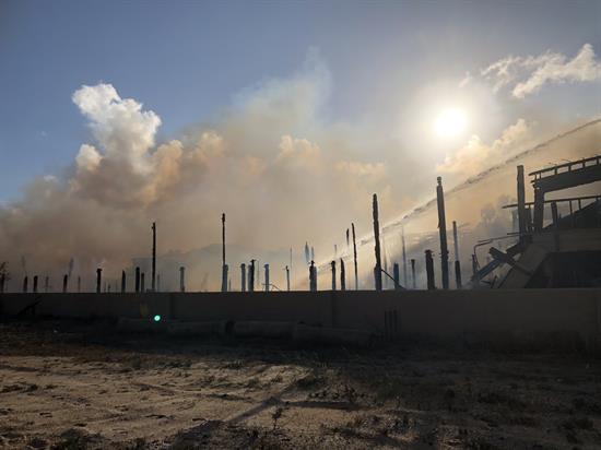 Escambia County Fire Rescue Response to Perdido Key Drive Fire