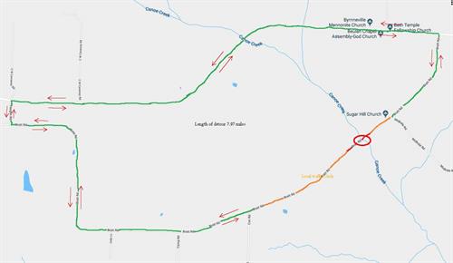 Bratt Road Detour