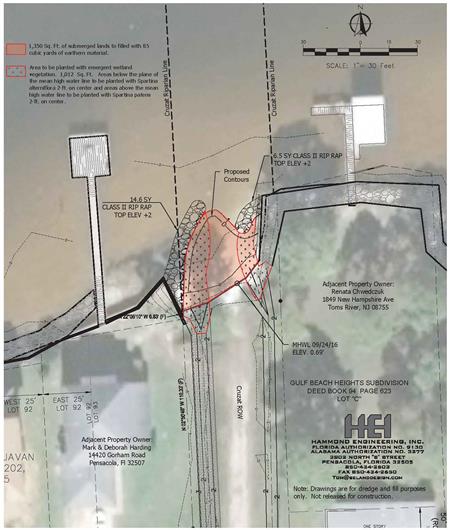 Cruzat Living Shoreline Plans