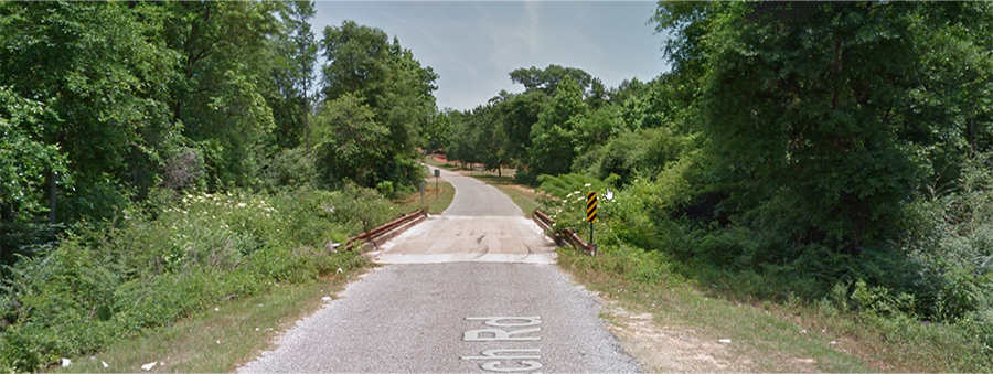 Dortch Road Bridge Before