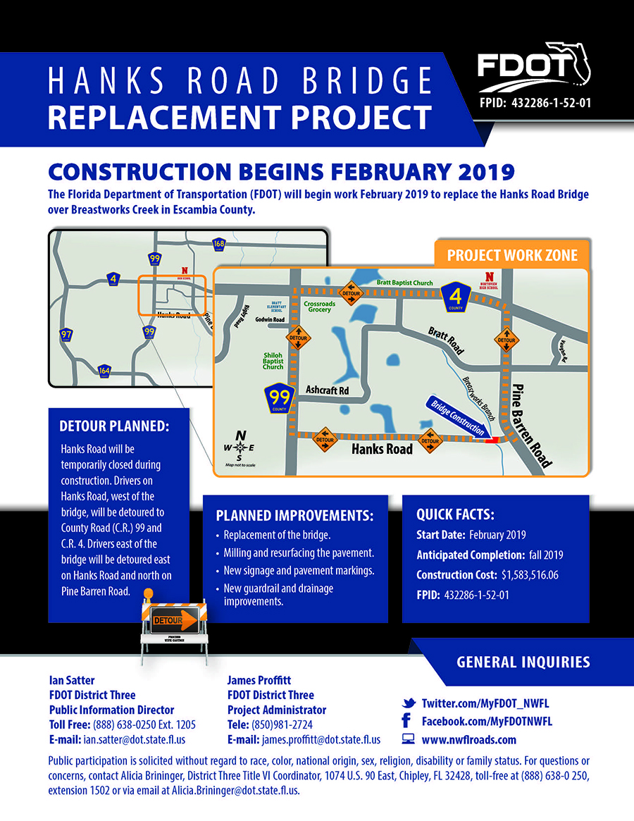 FDOT project flyer 