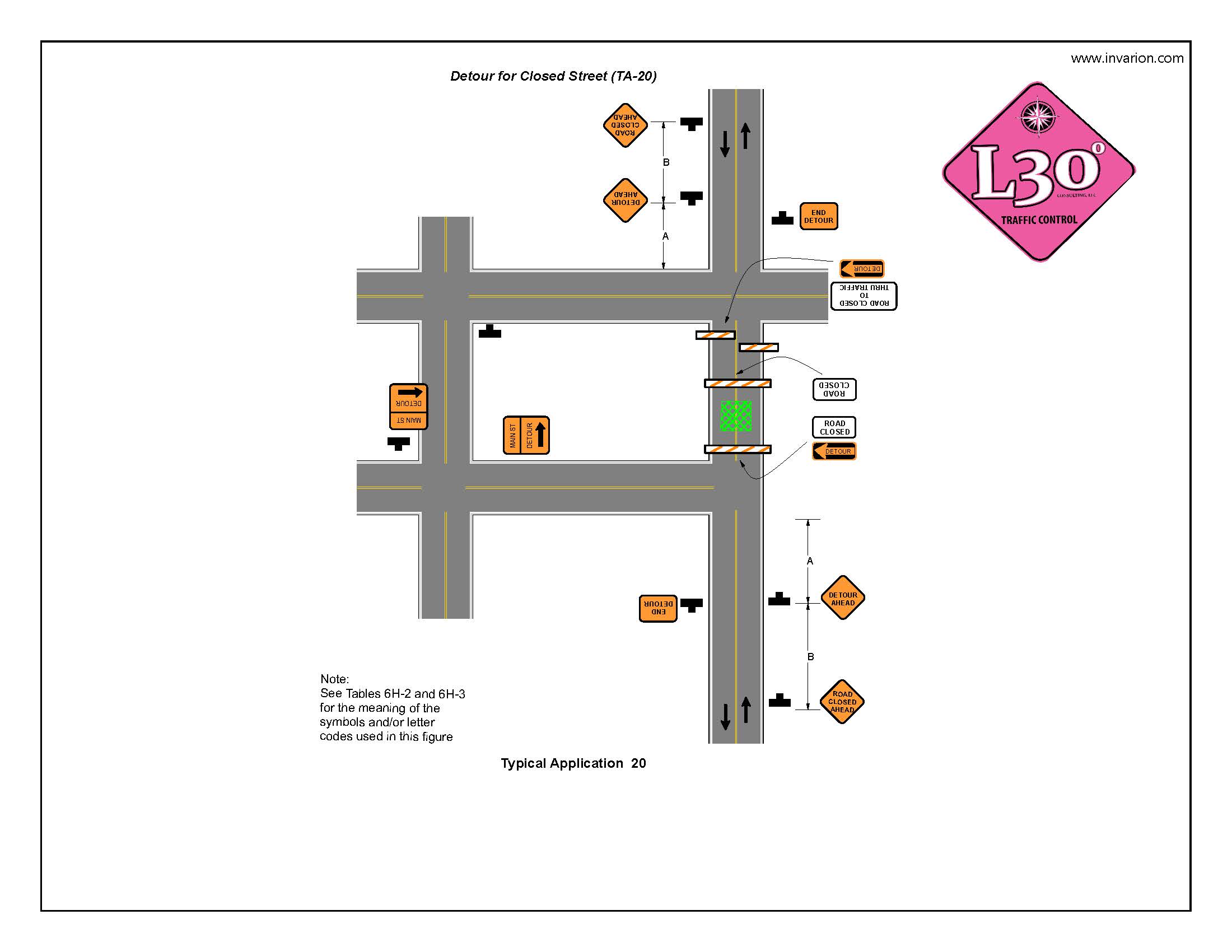 Fowler Avenue Detour Map